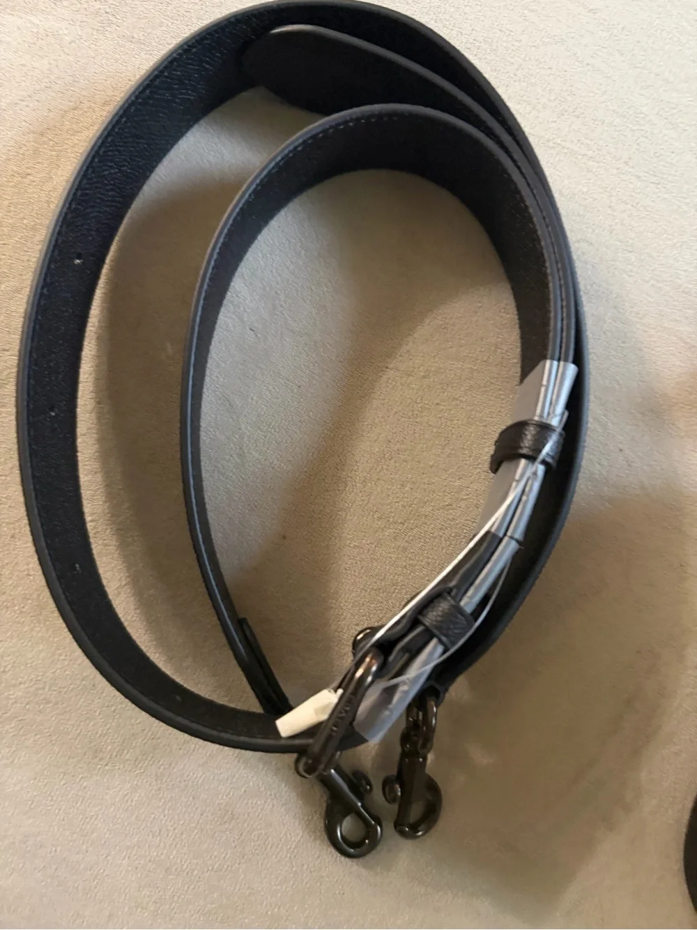 Coach Crossgrain Leather Crossbody Purse - Black